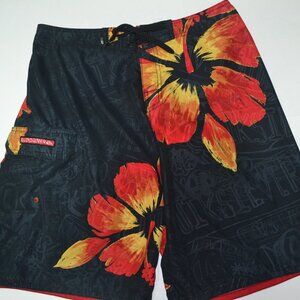 Quiksilver Men's Surfsilk Mix Swim Trunks, Size M